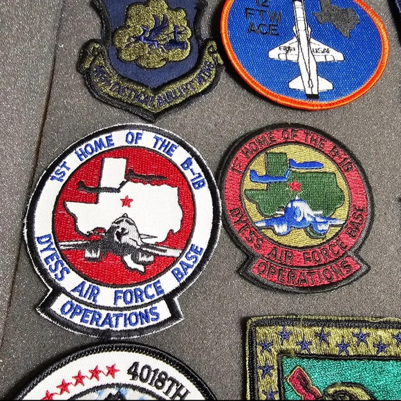 Military Patch Lot Of 10 Various Designs Iron On And Sew On See Pictures - Picture 5 of 7